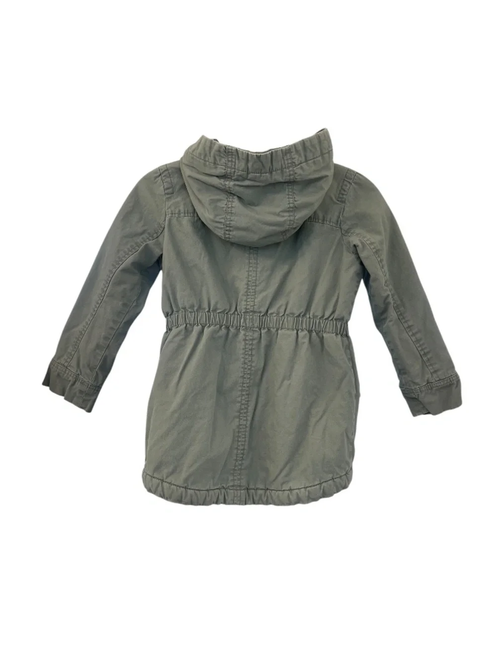 GapKids Sage Green Hooded Utility Jacket (S, 6-7)